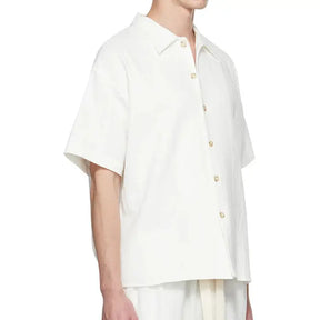 Camisa Linho Oversized Masculina Luzatti LZ345, tecido leve e respirável, modelagem ampla, tecnologia anti amassado e design moderno para máximo conforto.