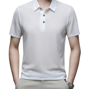 Camisa Polo Masculina Premium Luzatti LZ024, modelagem clássica, tecido respirável e lapela estruturada para um visual sofisticado.