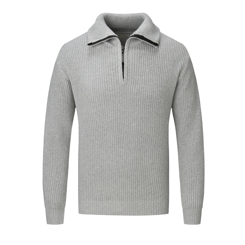 Suéter Masculino em Tricot Luzatti LZ019, design sofisticado, tecido macio e acabamento impecável para um visual elegante e confortável.