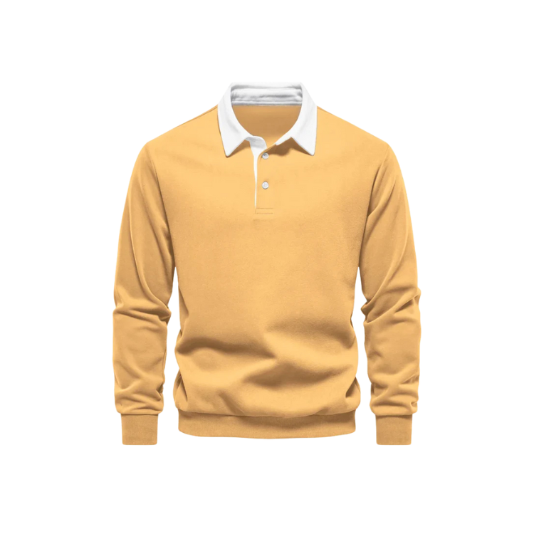 Suéter Masculino Gola Polo Luzatti LZ021, tecido premium, modelagem confortável e design refinado para um visual elegante e sofisticado.