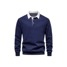 Suéter Masculino Gola Polo Luzatti LZ021, tecido premium, modelagem confortável e design refinado para um visual elegante e sofisticado.