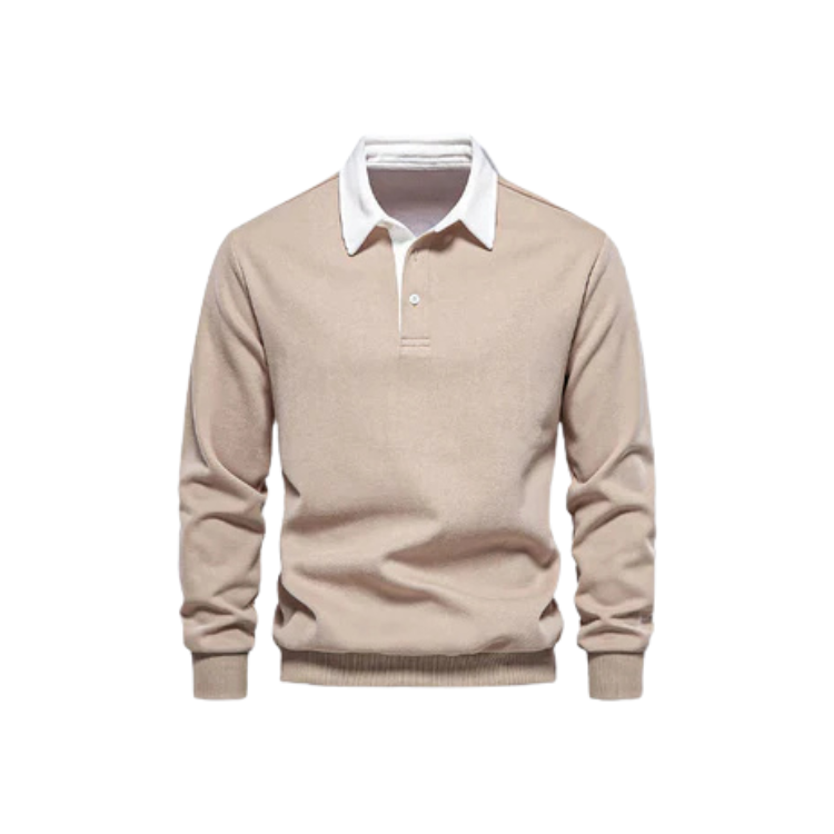 Suéter Masculino Gola Polo Luzatti LZ021, tecido premium, modelagem confortável e design refinado para um visual elegante e sofisticado.