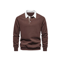 Suéter Masculino Gola Polo Luzatti LZ021, tecido premium, modelagem confortável e design refinado para um visual elegante e sofisticado.