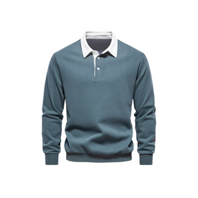 Suéter Masculino Gola Polo Luzatti LZ021, tecido premium, modelagem confortável e design refinado para um visual elegante e sofisticado.