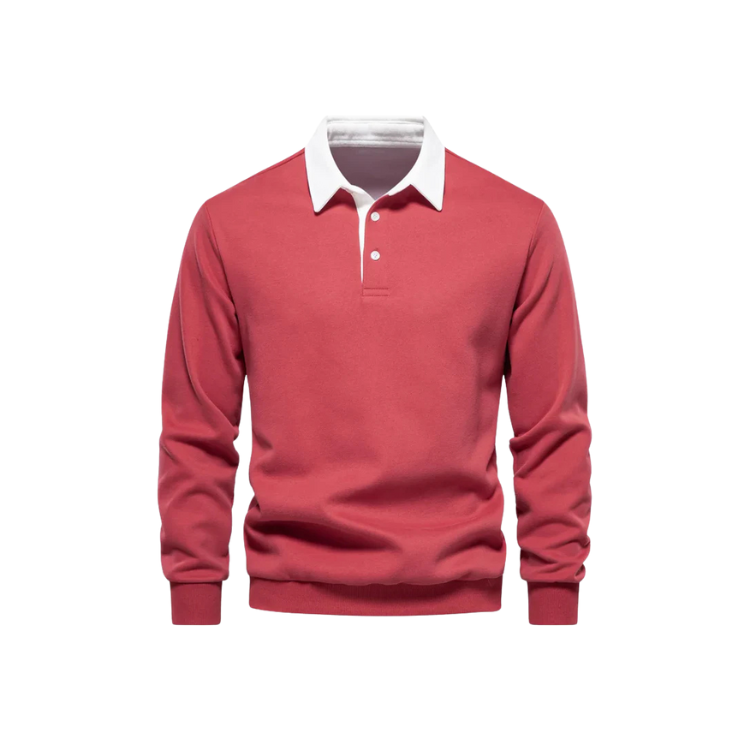 Suéter Masculino Gola Polo Luzatti LZ021, tecido premium, modelagem confortável e design refinado para um visual elegante e sofisticado.